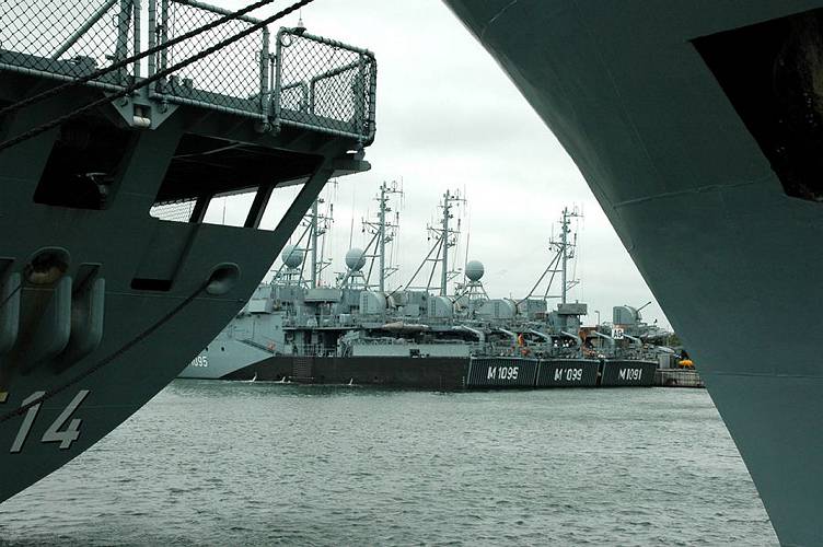 Das 5. Minensuchgeschwader in Olpenitz