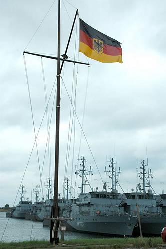 Das 5. Minensuchgeschwader in Olpenitz