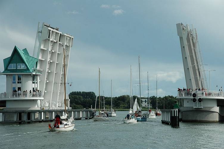 Die Klappbr�cke in Kappeln