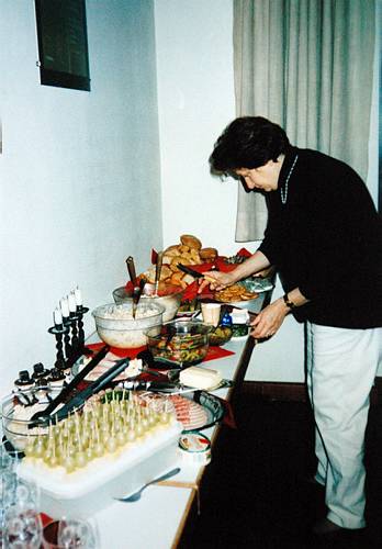 Buffet im Gemeindehaus