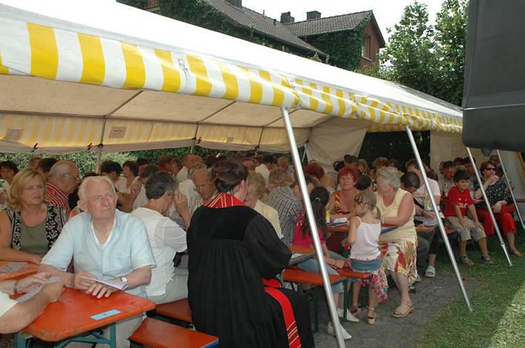 Vor dem Gottesdienst