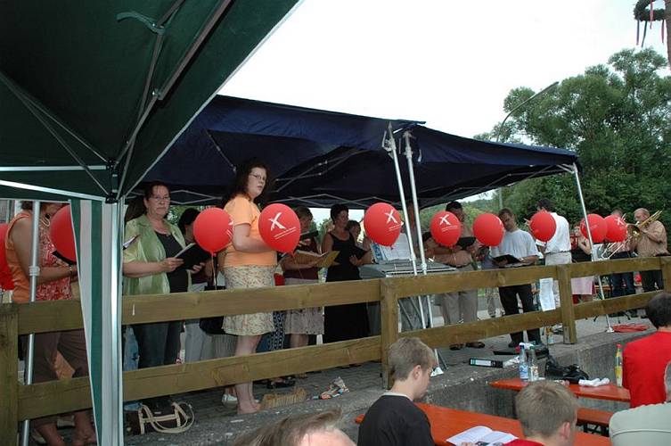 Beim Festgottesdienst