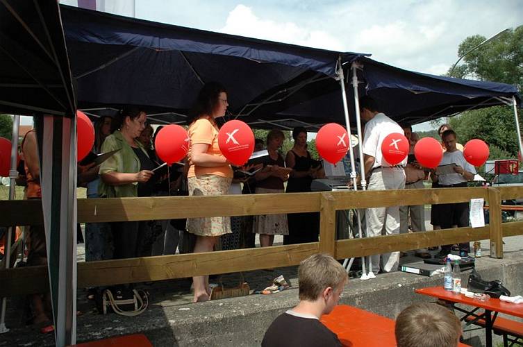 Beim Festgottesdienst