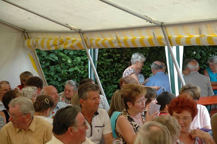 Vor dem Festgottesdienst