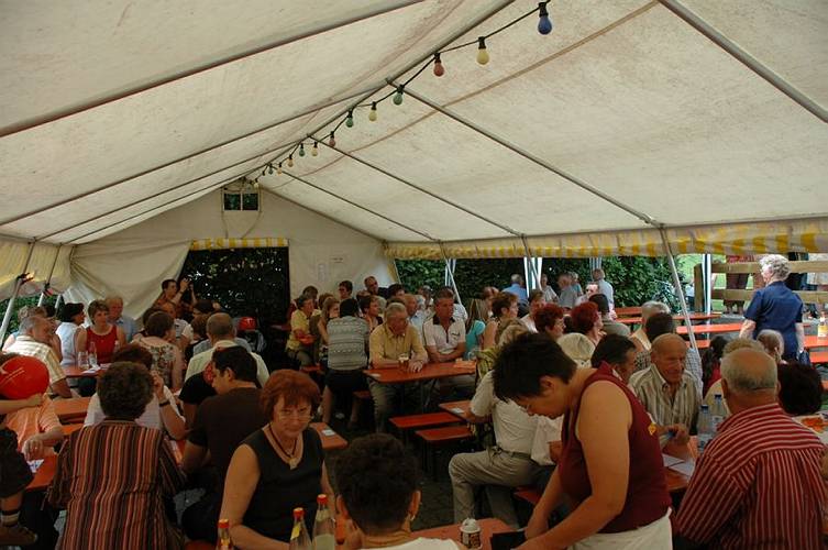 Vor dem Festgottesdienst