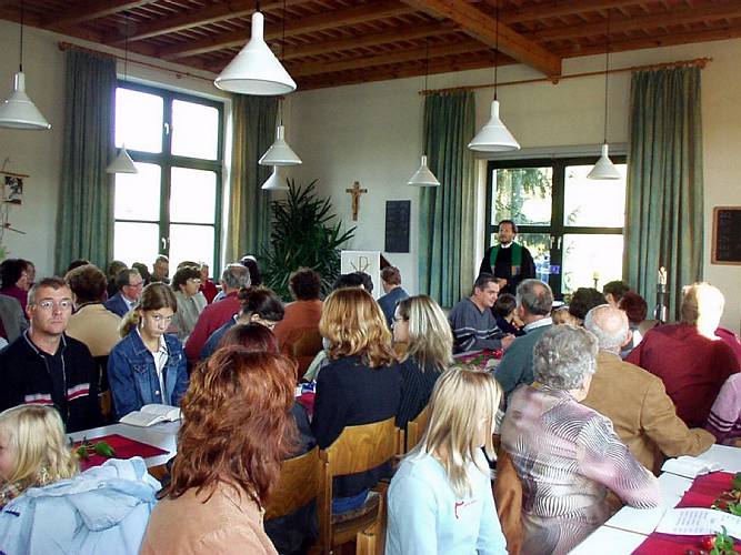 Gottesdienst im Gemeindehaus