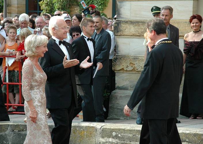 Edmund Stoiber mit Ehefrau Karin