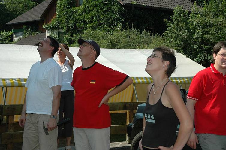 Die Vorbereitungen f�r das Gemeindehausfest